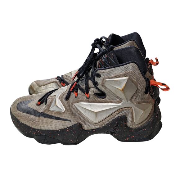 Nike LeBron 13 Shoes Mens 9 Basketball High Top Athletic Sneakers 807219-003 main image 5